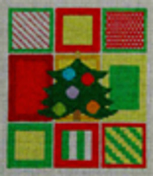 1010	Christmas Tree Sampler	6.25x7.25	13  Mesh Tapestry Fair