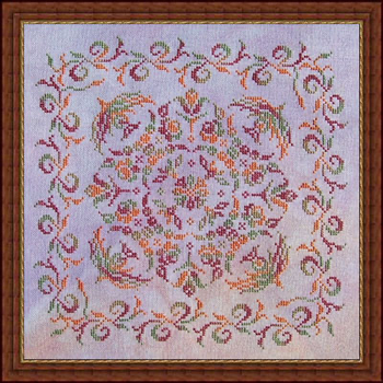 42 Etude 127 w x 127 h whole stitches Whispered by the Wind, LLC