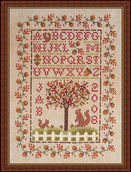 47 Autumn Sampler 86 w x 133 h Whispered by the Wind, LLC