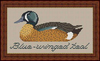 DC-01 Blue winged teal 22 w x 62 h Whispered by the Wind, LLC