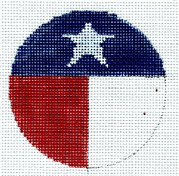 FL-113t Flask -Texas State Flag 18 Mesh The Meredith Collection