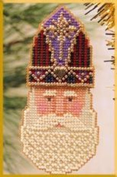 MHCSF16 Mill Hill Charmed Ornament Kit St. Nicholas (1999)