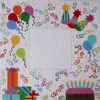 F-195 It's your Birthday 4 x 4 18 Mesh FRAME Meredith Collection