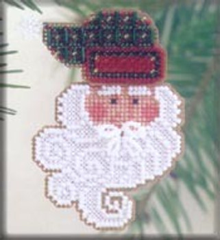 MHCSF33 Mill Hill Charmed Ornament Kit Joyful Santa (2002)