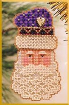 MHCSF14 Mill Hill Charmed Ornament Kit Father Christmas (1999)