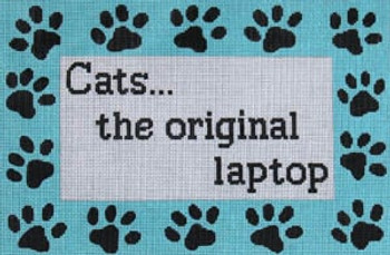 S-149 Cats the Original Laptop 7 x 10 18 Mesh SIGN The Meredith Collection