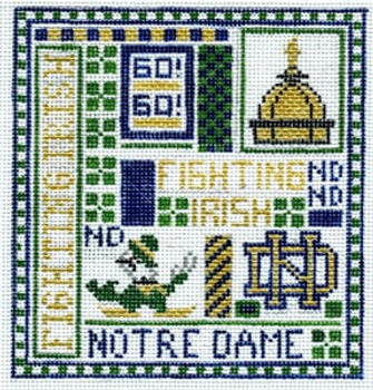 T-40nd Notre Dame 4 1/2 x 5 18 Mesh The Meredith Collection