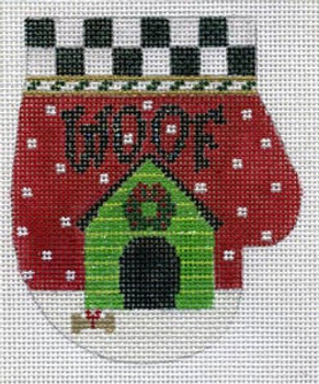 XO-146v Dog House Mitten - Woof 13 Mesh The Meredith Collection