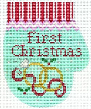 XO-146LL First Christmas with Wedding Rings 13 Mesh The Meredith Collection