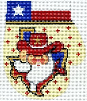 XO-147t Howdy Y'all Texas Santa 13 Mesh The Meredith Collection