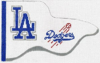 XO-152L Pennant - LA Dodgers 18 Mesh 6 1/4 inches by 4 inches The Meredith Collection