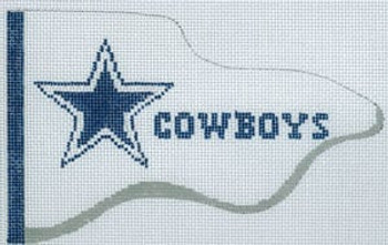 XO-152dc Pennant- Dallas Cowboys 18 Mesh 6 1/4 inches by 4 inches The Meredith Collection