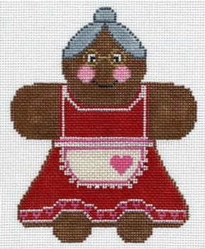 XO-161d Gingerbread Grandma 18 Mesh The Meredith Collection