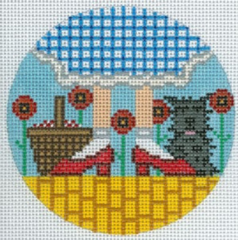 XO-176a Dorothy and Toto 5" Round 13 Mesh The Meredith Collection