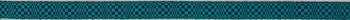 219a Optical Illusion - Teal with Blue 1 1/8" 18 Mesh Belt The Meredith Collection 38.5 inches