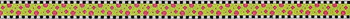 527 Hot Pink Dots on Lime w/ Black and White Check 1 1/8" 18 Mesh Belt The Meredith Collection 38.5 inches