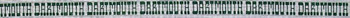 5424 Dartmouth University- Green Letters 1" 18 Mesh Belt The Meredith Collection