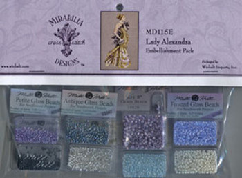 MD115E Mirabilia Designs Lady Alexandra Embellishment Pack