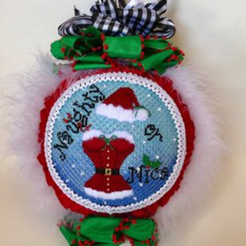 FS-Naughty or Nice 5" Round 18 Mesh A Finished Model Shown Funda Scully 