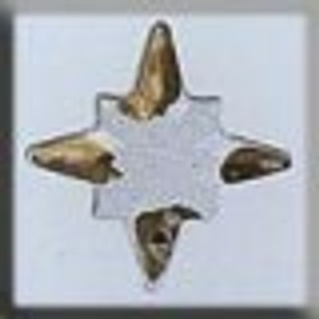 12108 Mill Hill Glass Treasure Crystal Star Gold Tipped