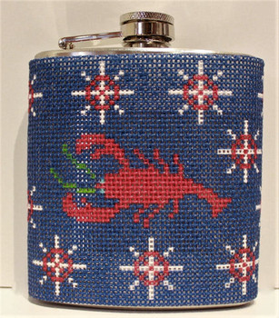 Flask 6 oz. FLL102 Lobster13 Mesh 8.75 x 3.75 Voila