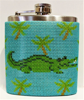 Flask 6 oz. FLL101 Alligator 13 Mesh 8.75 x 3.75  Voila