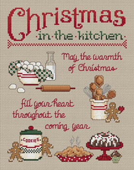 Christmas In The Kitchen by Sue Hillis Designs 09-2714 