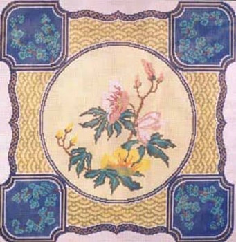 WJ-1102 Floral Imari 14 Mesh 151⁄2 x 151⁄2 John Ward Treglown Designs