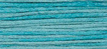 6-Strand Cotton Floss Weeks Dye Works 2118 Blue Topaz