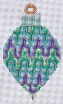 TM-18 Bargello Bulb  2 3⁄4x 4 1/2  18 Mesh TANYA MERTEL Danji Designs