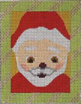 151I  Santa Face 4x5 13 Mesh Map Designs 