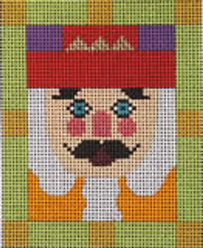 151l  Nutcracker red hat 4x5 13 Mesh Map Designs 