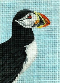 #1608 Puffin 18 Mesh - 5" x 7" Needle Crossings