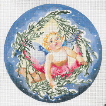 JJC-7051 Angel In Flight/ Spruce Outline 18g, 9" diameter JOY JUAREZ  