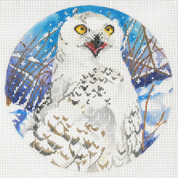 JJO-2025 Snowy Owl 18g, 6" diameter JOY JUAREZ  