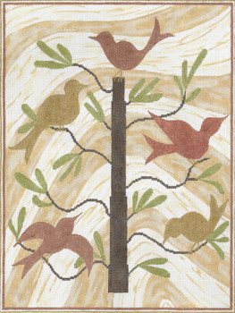 MS040 Birds Of A Feather 14g, 12.5" x 16.5" Machelle Somerville