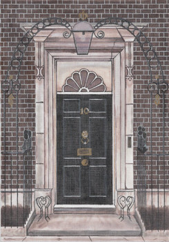 GS-321 #10 Downing Street Door 18g, 12" x 17.5" 18g, Sharon G