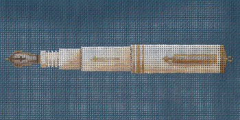 GS-437 Ivory Pen 18g, in Blue  Sharon G