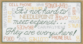 GS-873 It's Not Hard To Meet Expenses... 18g, 11.5" x 6" Sharon G