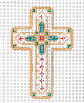 525-JH Golden Cross 13g, 3.5" x 5" Creative Needle