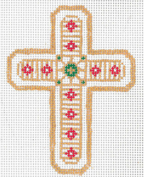 529-JH Golden Cross 13g, 4" x 5.25"Creative Needle