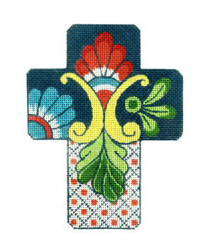 546-JH Cross Small Talavera Aqua 18g Creative Needle