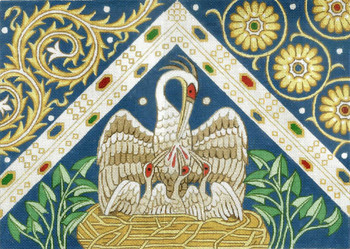619-A  Pelican SymbolCreative Needle
