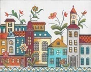 2021-S Large Village 13g, 15" x 12" Creative Needle