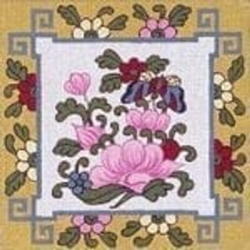 OD-123 Rose Medallion 8" x 8" Creative Needle