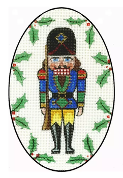 X-52 Nutcracker Ornament 18 ct., Dimensions: 4″ x 6″  Creative Needle