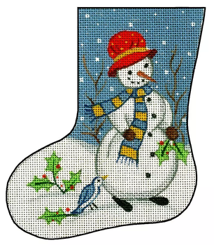 X-43 Mini Stocking Showman 18 ct., Dimensions: 5″ x 6″ Creative Needle