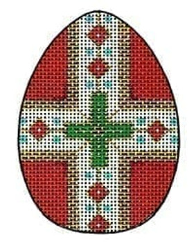 XE-72 Eggs with Cross  13g  3"x 4.5" Creative Needle