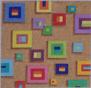 G103 Klimt Tiles 5x5 EyeCandy Needleart