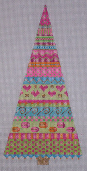 CH305B Summer Tree 3.5 x 7.5 EyeCandy Needleart